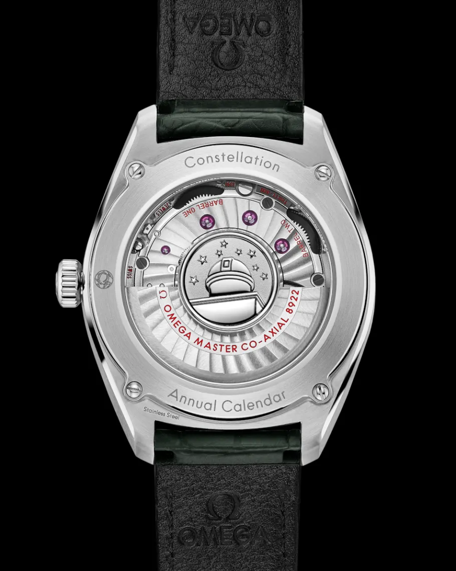 41 mm, acier sur bracelet en cuir|OMEGA Discount