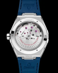 41 mm, acier sur bracelet en cuir|OMEGA Best