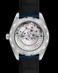 41 mm, acier sur bracelet en cuir|OMEGA Fashion