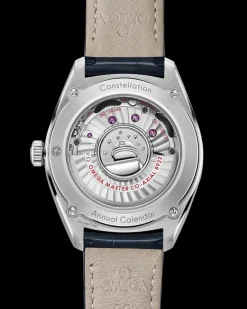 41 mm, acier sur bracelet en cuir|OMEGA Discount