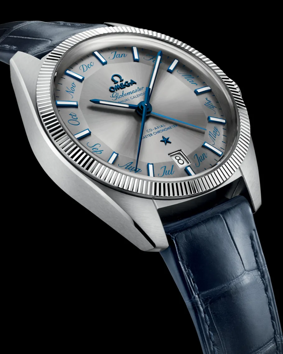 41 mm, acier sur bracelet en cuir|OMEGA Discount