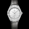 34 mm, acier sur bracelet en cuir|OMEGA Outlet