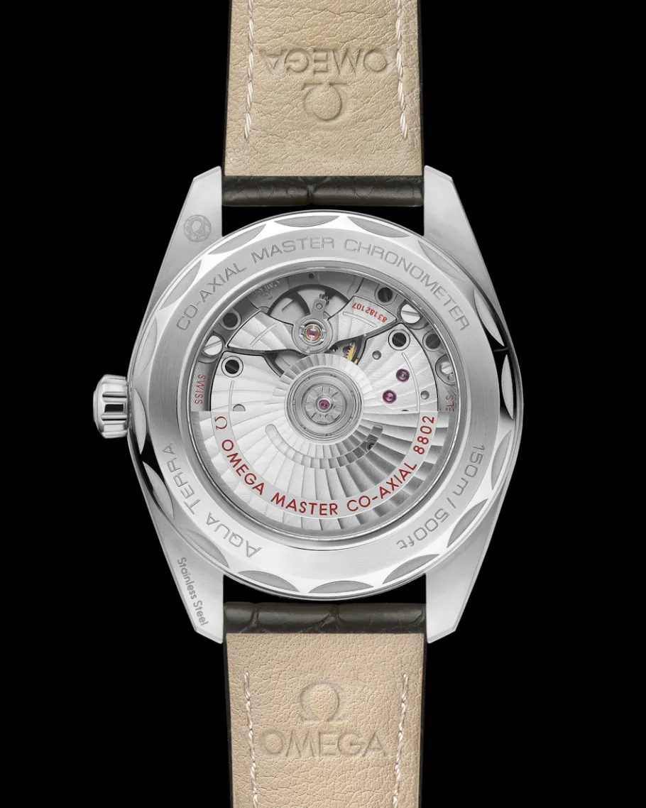 38 mm, acier sur bracelet en cuir|OMEGA Online