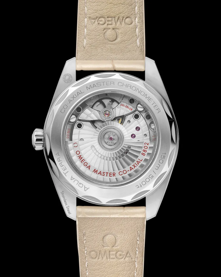 38 mm, acier sur bracelet en cuir|OMEGA Sale