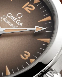 38 mm, acier sur bracelet en cuir|OMEGA Hot