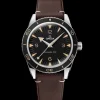 41 mm, acier sur bracelet en cuir|OMEGA Clearance