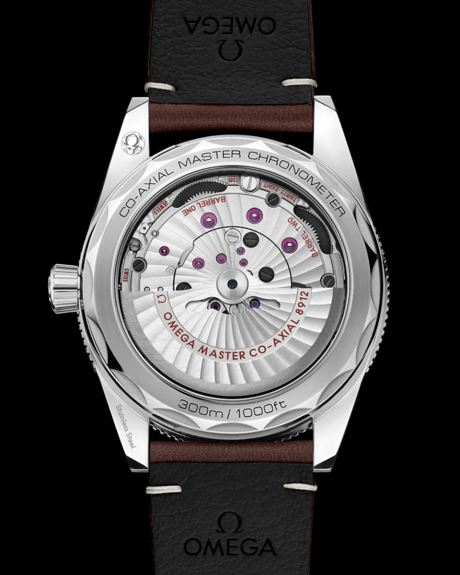 41 mm, acier sur bracelet en cuir|OMEGA Clearance