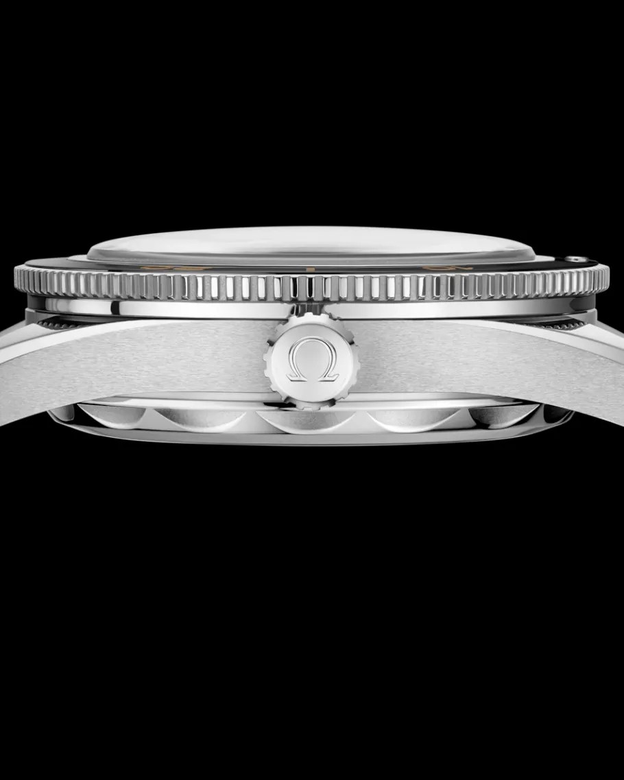 41 mm, acier sur bracelet en cuir|OMEGA Clearance