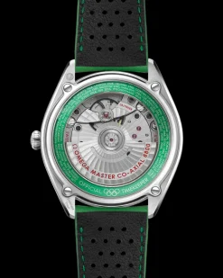 39,5 mm, acier sur bracelet en cuir|OMEGA New