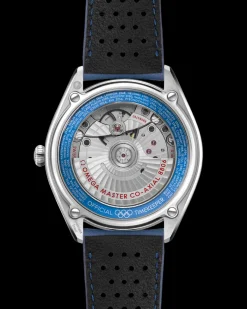 39,5 mm, acier sur bracelet en cuir|OMEGA New