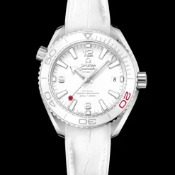 39,5 mm, acier sur bracelet en cuir|OMEGA Hot