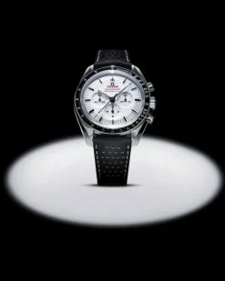 42 mm, acier sur bracelet en cuir|OMEGA Sale