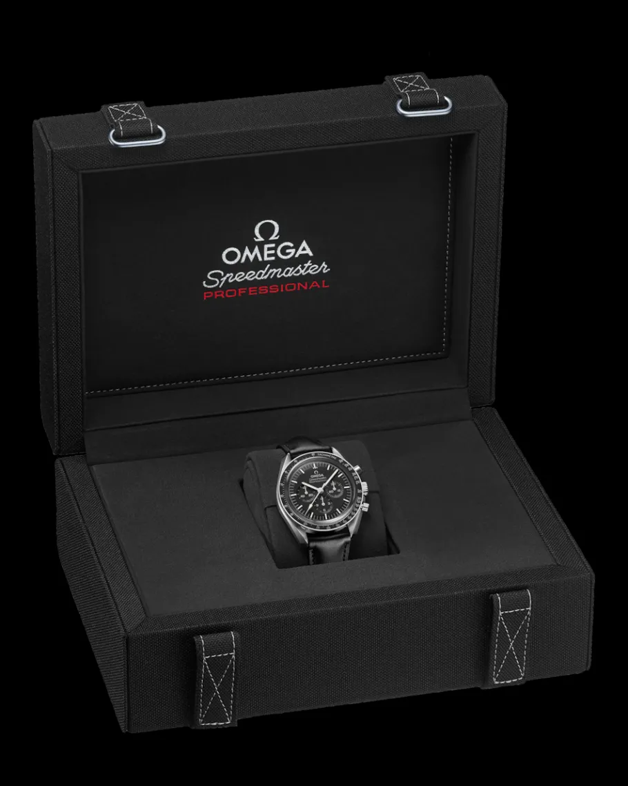 42 mm, acier sur bracelet en cuir|OMEGA Hot