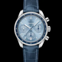 38 mm, acier sur bracelet en cuir|OMEGA Clearance