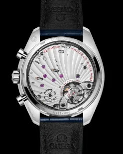 43 mm, acier sur bracelet en cuir|OMEGA Online