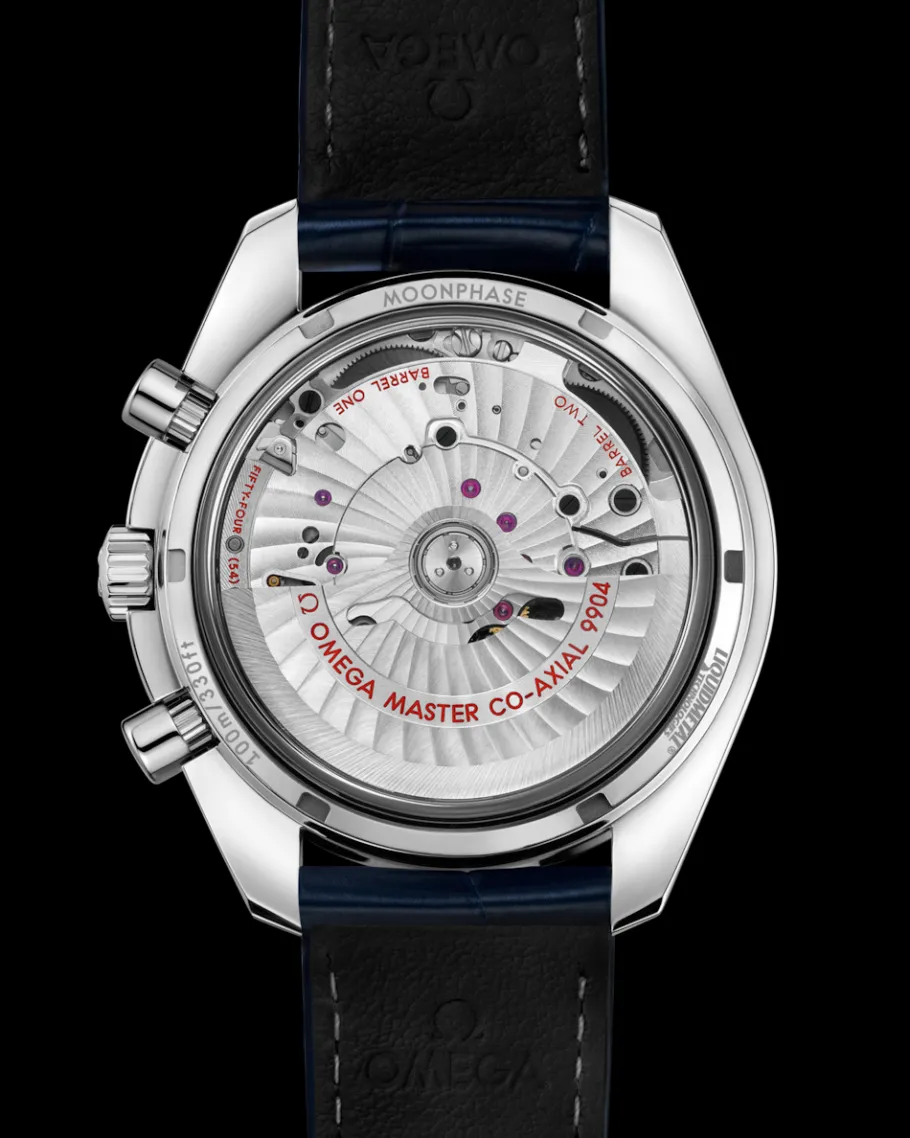 44,25 mm, acier sur bracelet en cuir|OMEGA Best