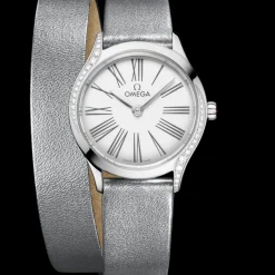 26 mm, acier sur bracelet en cuir|OMEGA Best