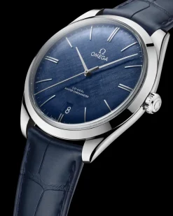 40 mm, acier sur bracelet en cuir|OMEGA Online