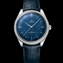 40 mm, acier sur bracelet en cuir|OMEGA Sale