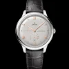 41 mm, acier sur bracelet en cuir|OMEGA Online