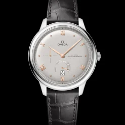 41 mm, acier sur bracelet en cuir|OMEGA Online