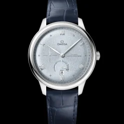 41 mm, acier sur bracelet en cuir|OMEGA Online