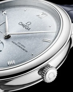 41 mm, acier sur bracelet en cuir|OMEGA Online