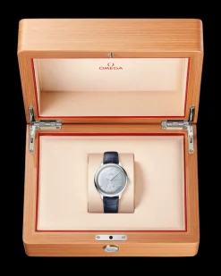 41 mm, acier sur bracelet en cuir|OMEGA Online