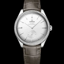 40 mm, acier sur bracelet en cuir|OMEGA Hot