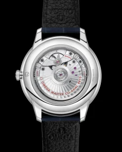 41 mm, acier sur bracelet en cuir|OMEGA New