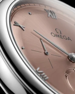 41 mm, acier sur bracelet en cuir|OMEGA New