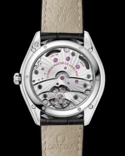 40 mm, acier sur bracelet en cuir|OMEGA Sale