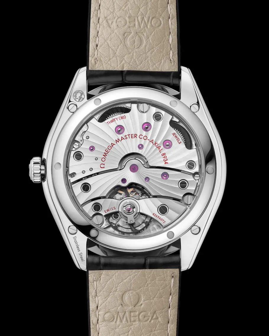 40 mm, acier sur bracelet en cuir|OMEGA Sale