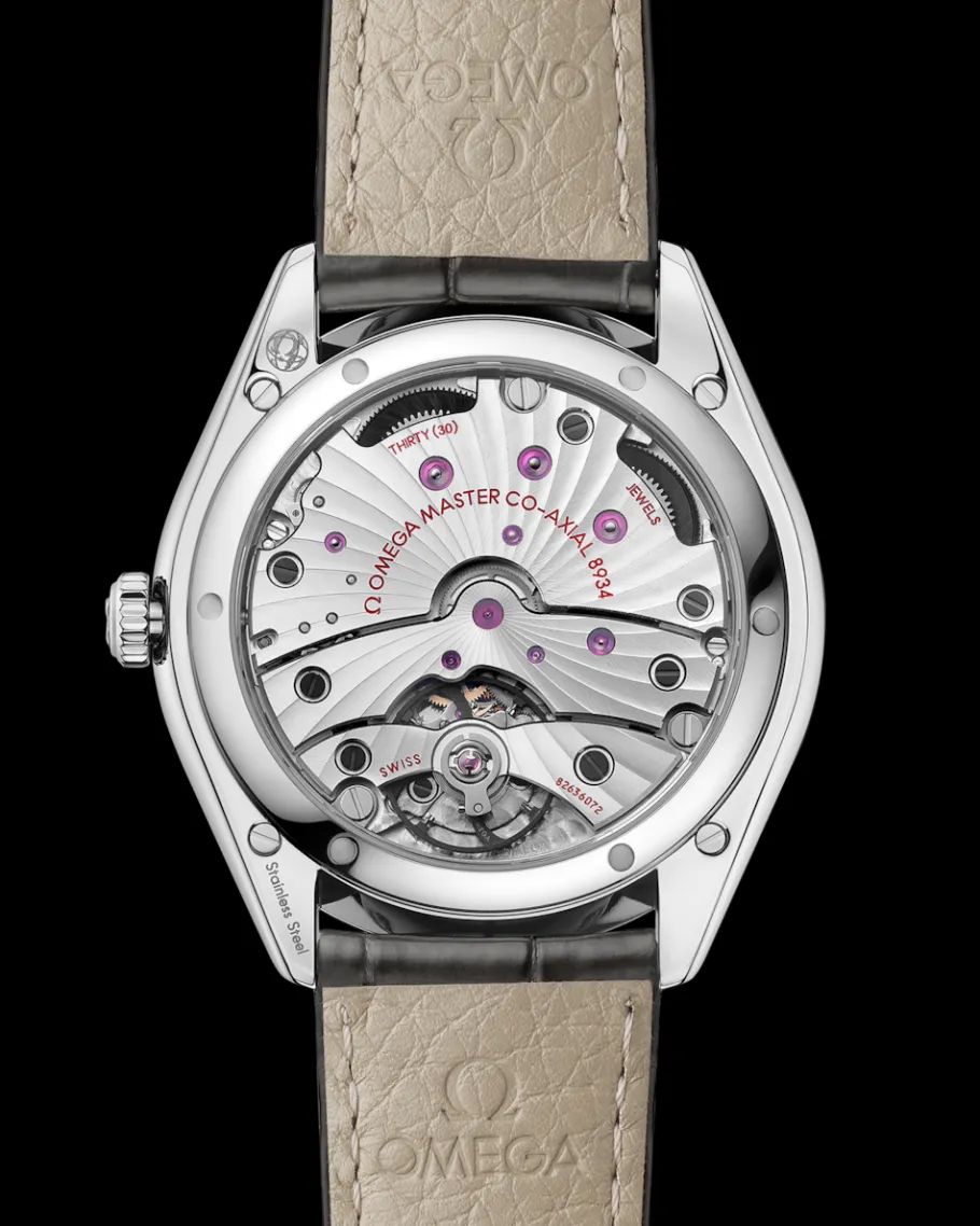 40 mm, acier sur bracelet en cuir|OMEGA Clearance