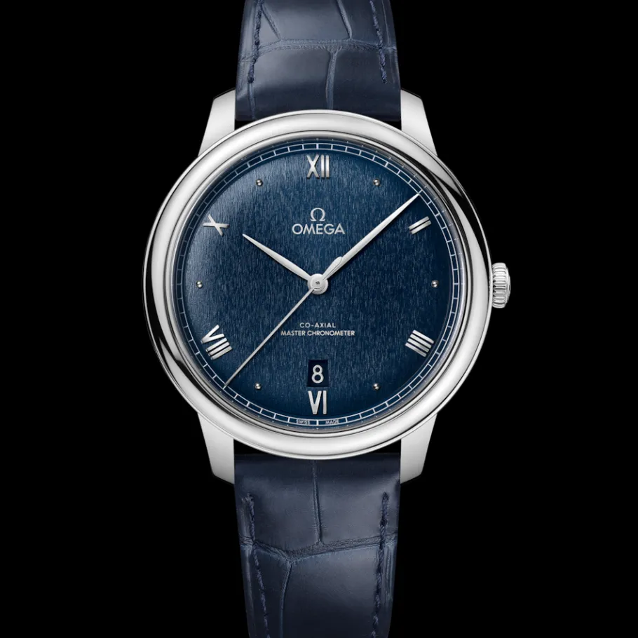 40 mm, acier sur bracelet en cuir|OMEGA Clearance