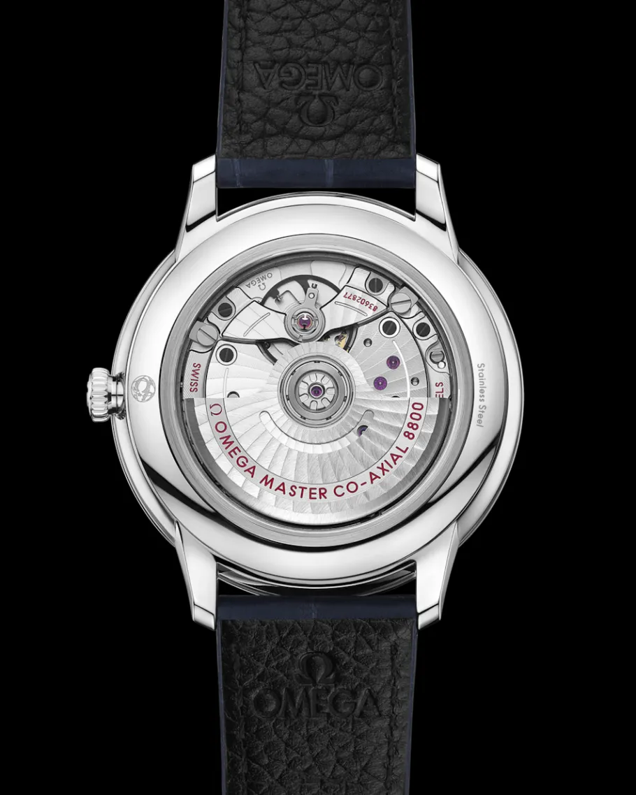 40 mm, acier sur bracelet en cuir|OMEGA Clearance