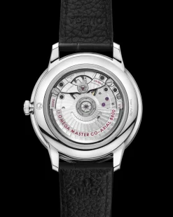 40 mm, acier sur bracelet en cuir|OMEGA Hot