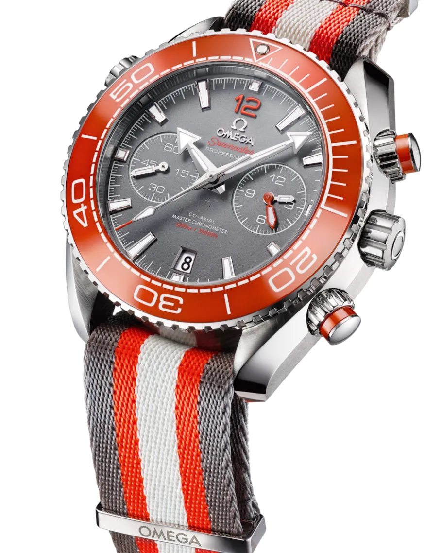 45,5 mm, acier sur bracelet NATO|OMEGA Best