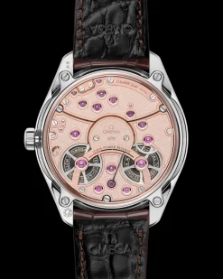 43 mm, Canopus Gold™ sur bracelet en cuir|OMEGA Online