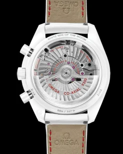 44,25 mm, céramique blanche sur bracelet en cuir|OMEGA Best