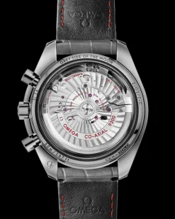 44,25 mm, céramique grise sur bracelet en cuir avec boucle déployante|OMEGA Best