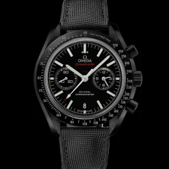 44,25 mm, céramique noire sur bracelet en nylon avec boucle déployante|OMEGA Outlet