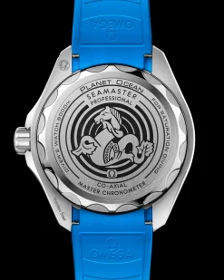 45,5 mm, O‑MEGASTEEL sur bracelet caoutchouc|OMEGA Outlet