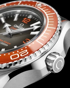 45,5 mm, O‑MEGASTEEL sur bracelet caoutchouc|OMEGA Hot