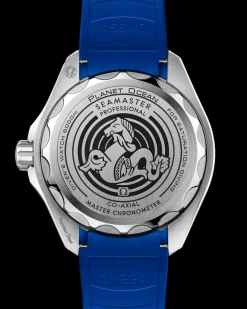 45,5 mm, O‑MEGASTEEL sur bracelet caoutchouc|OMEGA Fashion