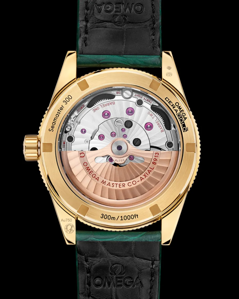 41 mm, or jaune sur bracelet en cuir|OMEGA Sale