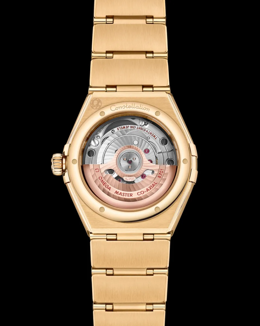 29 mm, or jaune sur or jaune|OMEGA Hot