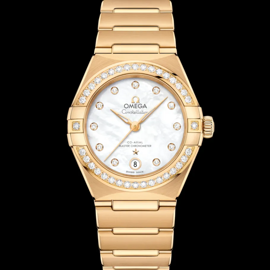 29 mm, or jaune sur or jaune|OMEGA Best