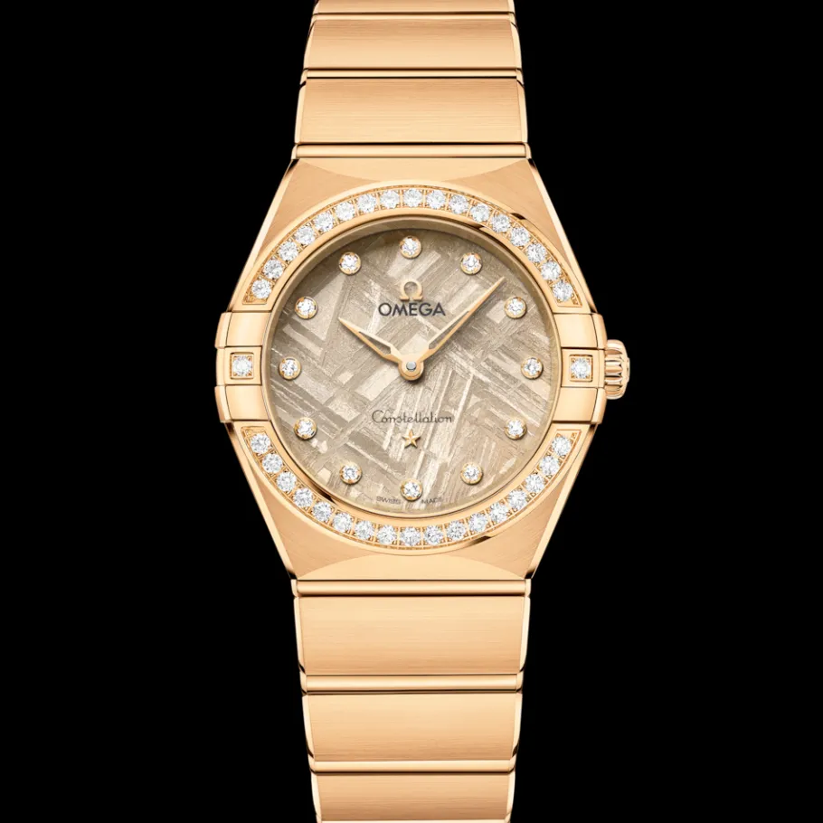 28 mm, or jaune sur or jaune|OMEGA Outlet