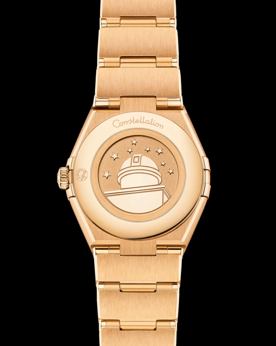 28 mm, or jaune sur or jaune|OMEGA Outlet